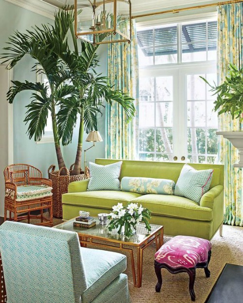 Lime Green Decor - Coastal Decor Ideas Interior Design DIY ...
