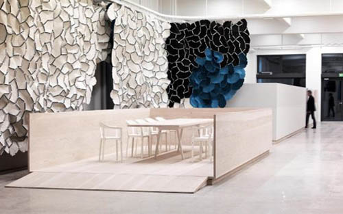 Interior Design Of Kvadrat Showroom By Ronan And Erwan Bouroullec