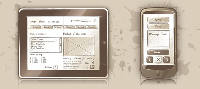 Sqetch, an Illustrator Wireframe Toolkit