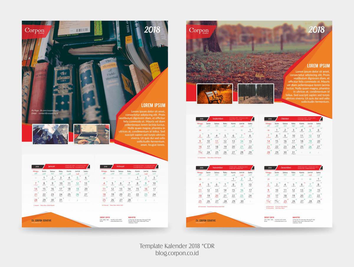  desain kalender keren download template kalender 2019 
