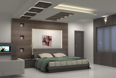 plasterboard ceiling design for the bedroom