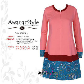 T-Shirt-Muslimah-Awanazstyle-AW0020L