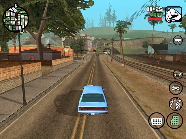 GTA San Andreas 1.05 Apk + Obb Data For Android ~ Castle Games