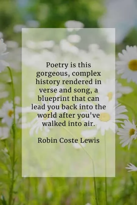 Poetry quotes that will inspire your mind and soul