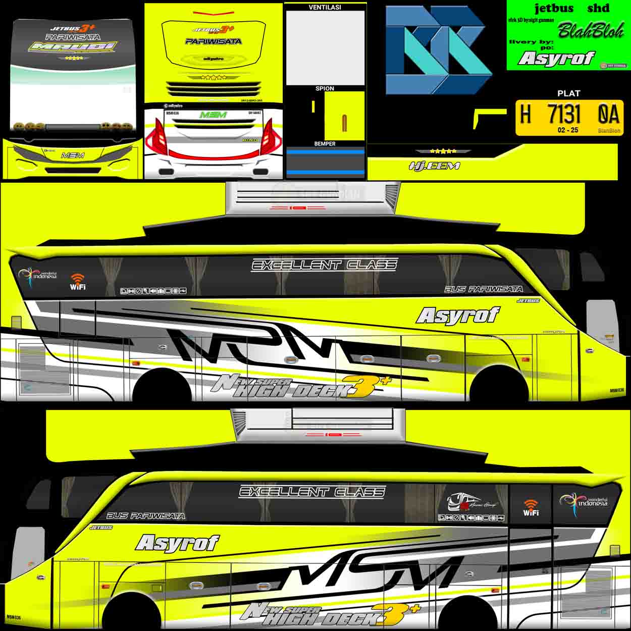 livery bussid asyrof maudy