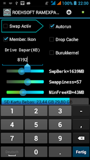 app ram android