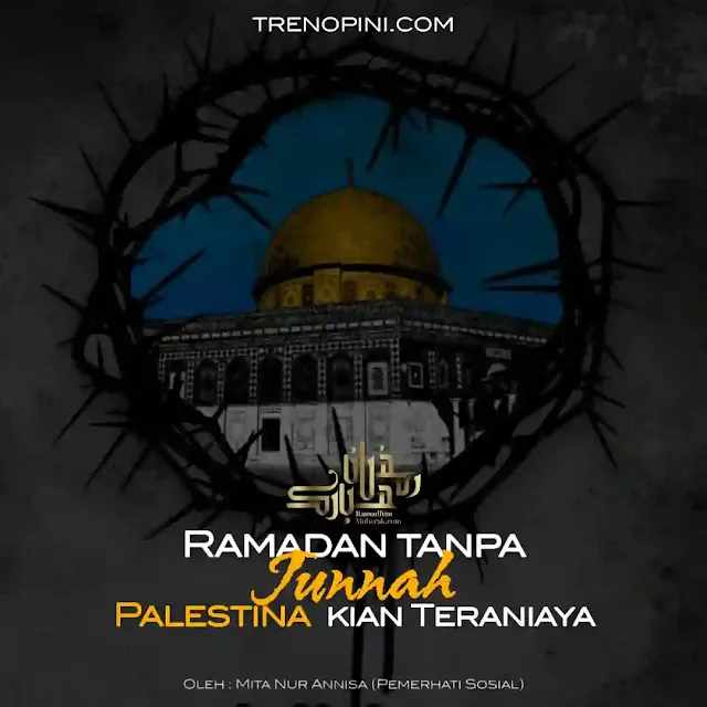 Meringkuk rintih saat melihat saudara muslim kita terus menjadi sasaran empuk bangsa Israel yang tiada henti mengusik ketenangan muslim Palestina. Tanpa memandang keadaan, bahkan di saat bulan Ramadan pun mereka masih saja menyiksa saudara muslim di sana hingga mengganggu kekhusyukan ibadah puasa. Serta melakukan pelarangan dari berbagai sudut, yakni melarang penggunaan Masjid Al Aqsha, melarang azan, mereka diserang oleh polisi Israel, penyerangan artileri dan udara di Jalur Gaza.