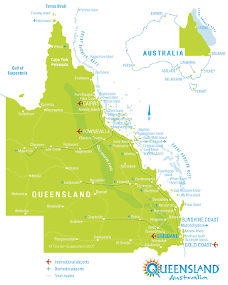 Queensland Regional Map