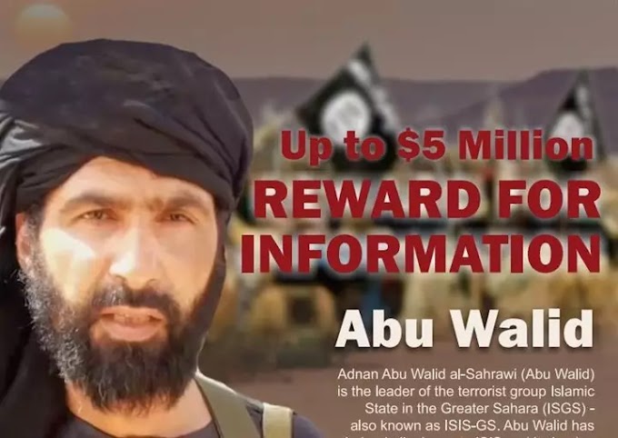 EE.UU ofrece 5 millones de dólares por informaciones sobre el líder del grupo terrorista Estado Islámico en el Gran Sahara.
