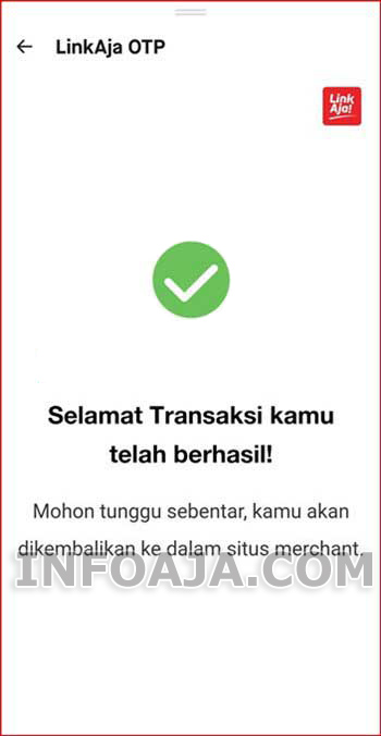 LinkAja Terhubung aplikasi GoJek