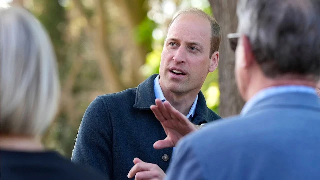 Prince William Makes Public Appearance for First Time Since Kate's Cancer Announcement