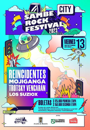 SAMBE CITY ROCK FESTIVAL 2023 – Medellin