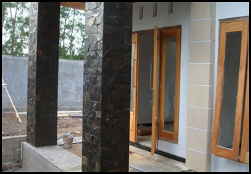 Tips Memilih Motif  Tiang Rumah Batu  Alam  untuk Tempat 