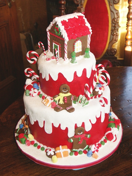 Beautiful Christmas Cake Decoration : Let's Celebrate!