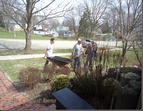 Mulch day 1