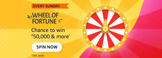 Amazon Every Sunday wheel of fortune quiz answers