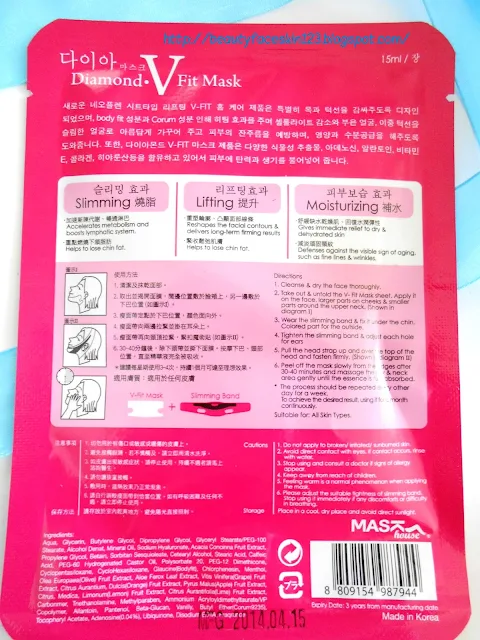 MASK HOUSE DIAMOND V FIT MASK