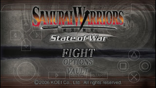 Game Samurai Warriors State of War PPSSPP