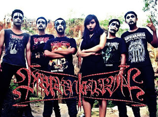Mournia Diva Band Gothic Black Metal Bangkalan Madura Female Vocal Foto Logo Wallpaper