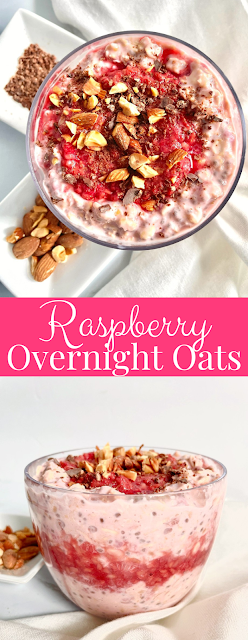 Raspberry Overnight Oats
