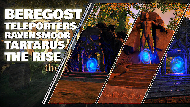 Teleporters to Ravensmoor, Tartarus and The Rise added in Beregost • Shroud of the Avatar News