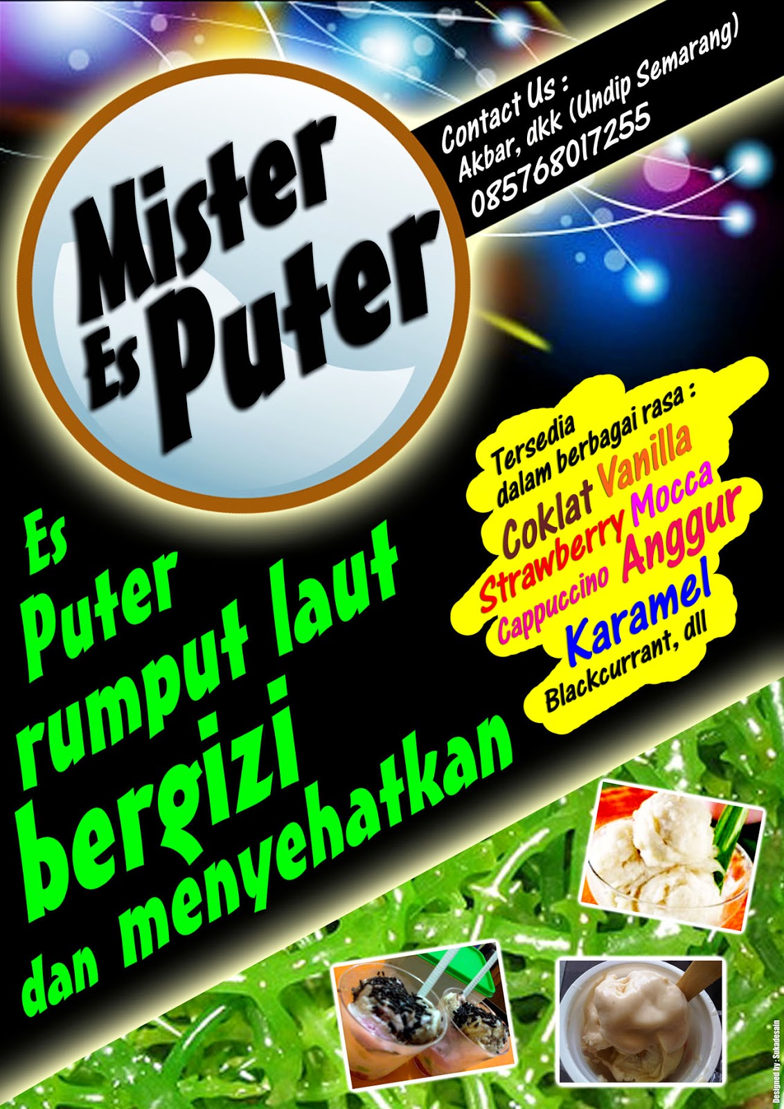 Poster Mister Es Puter - SUKADESAIN