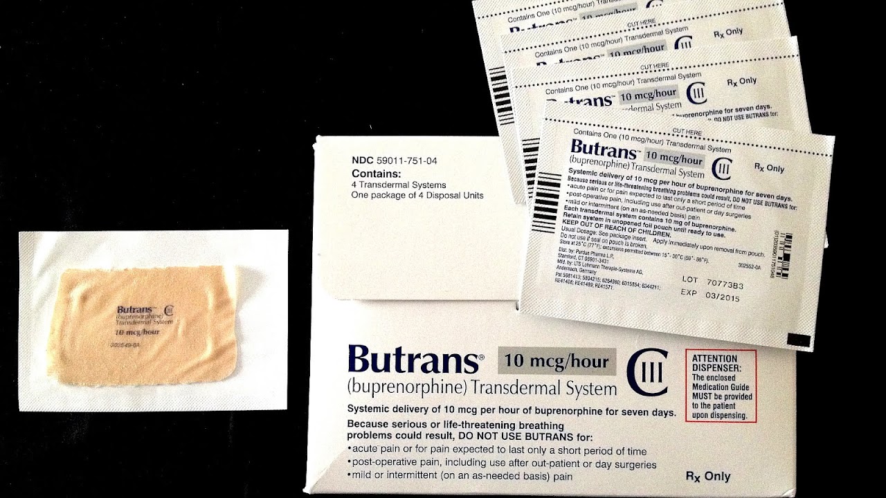 Buprenorphine - Subutex Effects