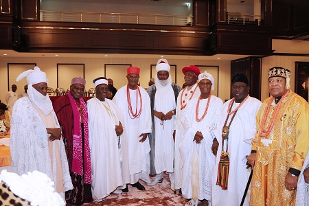 Photos: Buhari hosts Traditional Rulers in Abuja