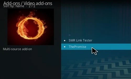 Promise Kodi Addon