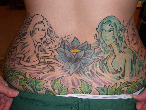 tengol Top 10 Lotus Flower Tattoos Design Picture 2012 Men Women