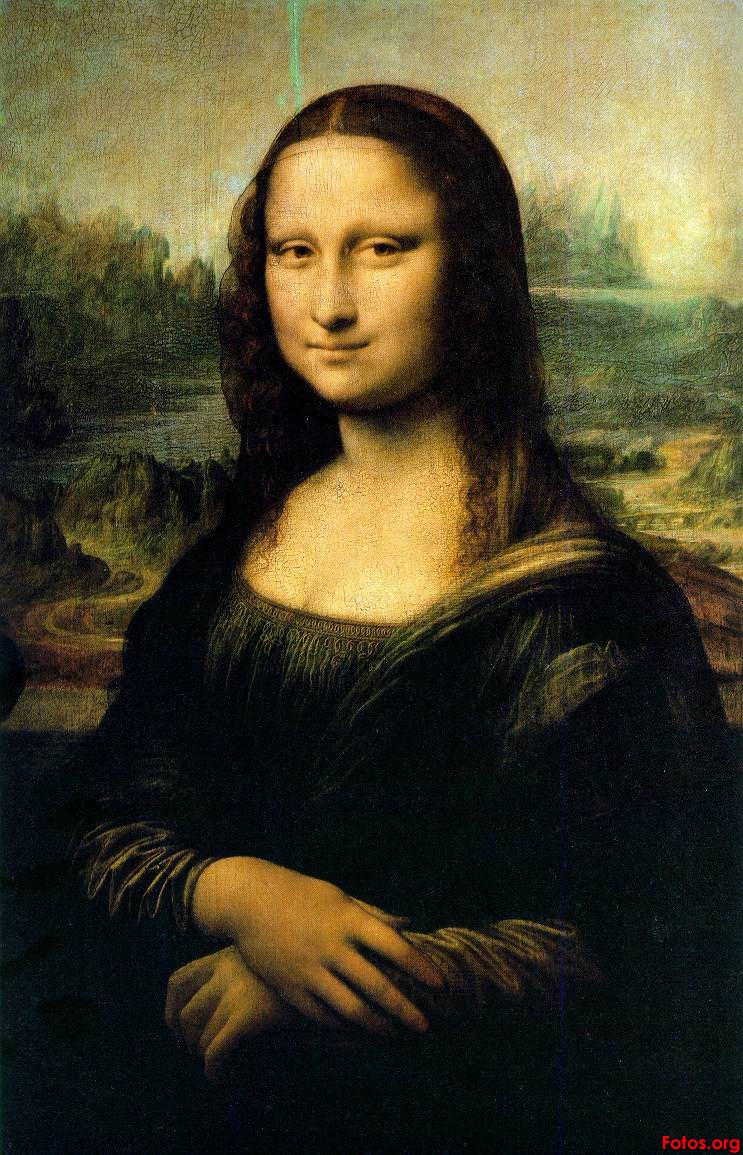 Sacred Geometry of Mona Lisa painting ~ Distruber