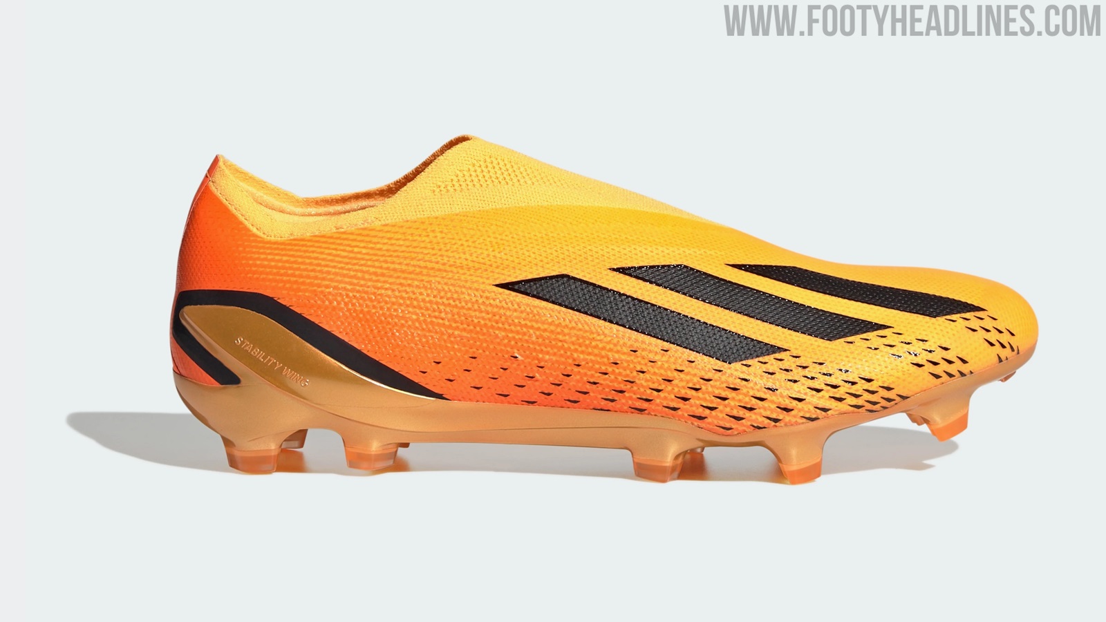 Gold' Adidas X Speedportal "Heatspawn" Boots - Footy Headlines