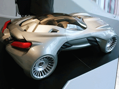  twoseater supercar Inspired by the Mercedes F400 concept 