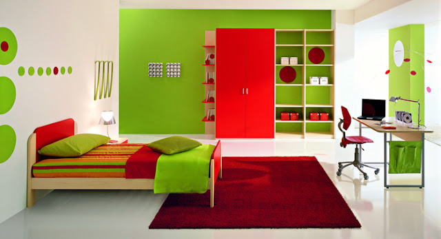 Red Boys Bedroom Ideas