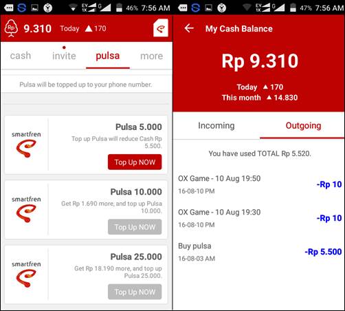 APLIKASI ANDROID PENGHASIL PULSA & UANG CASH