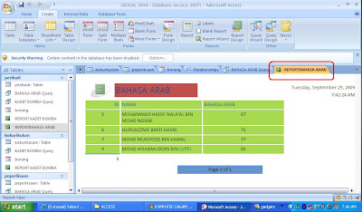 Microsoft, Microsoft Access, Komputer, Teknologi Komputer, Pendidikan, Refleksi Microsoft Access, Cara-cara Microsoft Access