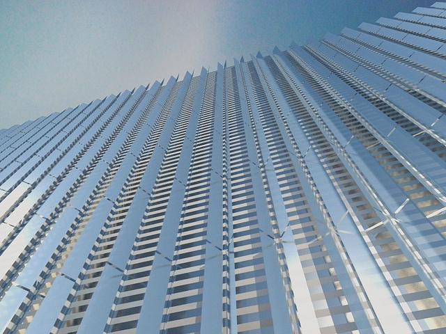 New base rendering of One World Trade Center by Skidmore, Owings & Merrill LLP (SOM) 