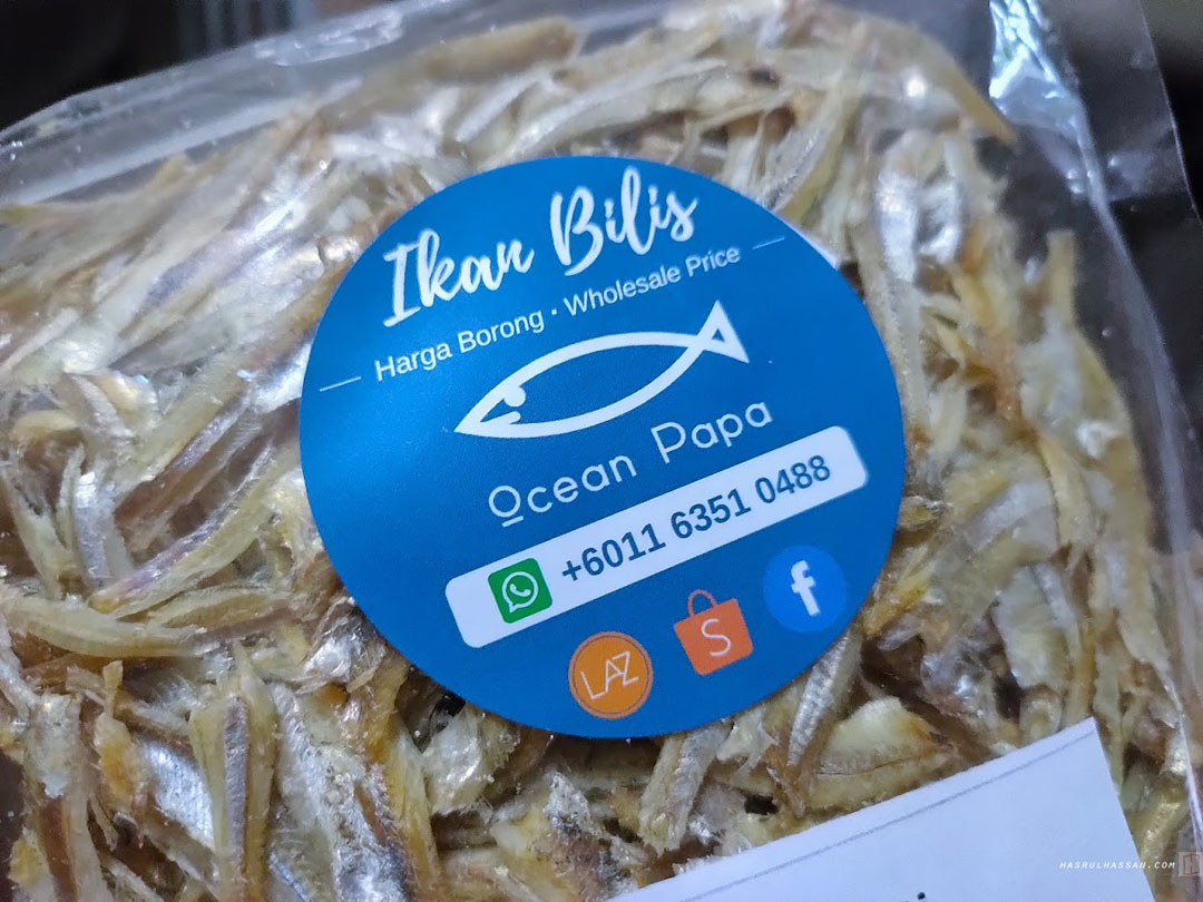 Ikan Bilis Jual Online di Shopee