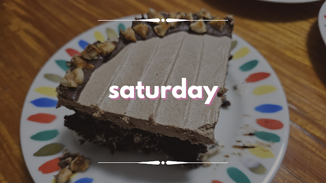 Saturday - Keto Filipino Chocolate Hazelnut Cake