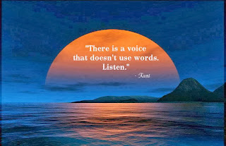 There is a voice, Rumi Quotes