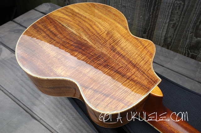 L Luthier Le Koa S Tenor Ukulele back