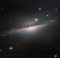 Spiral Galaxy NGC 1055