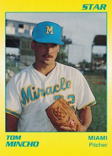 Tom Michno 1990 Miami Miracle card