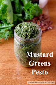 http://www.farmfreshfeasts.com/2015/09/mustard-greens-pesto-with-pecans-and.html