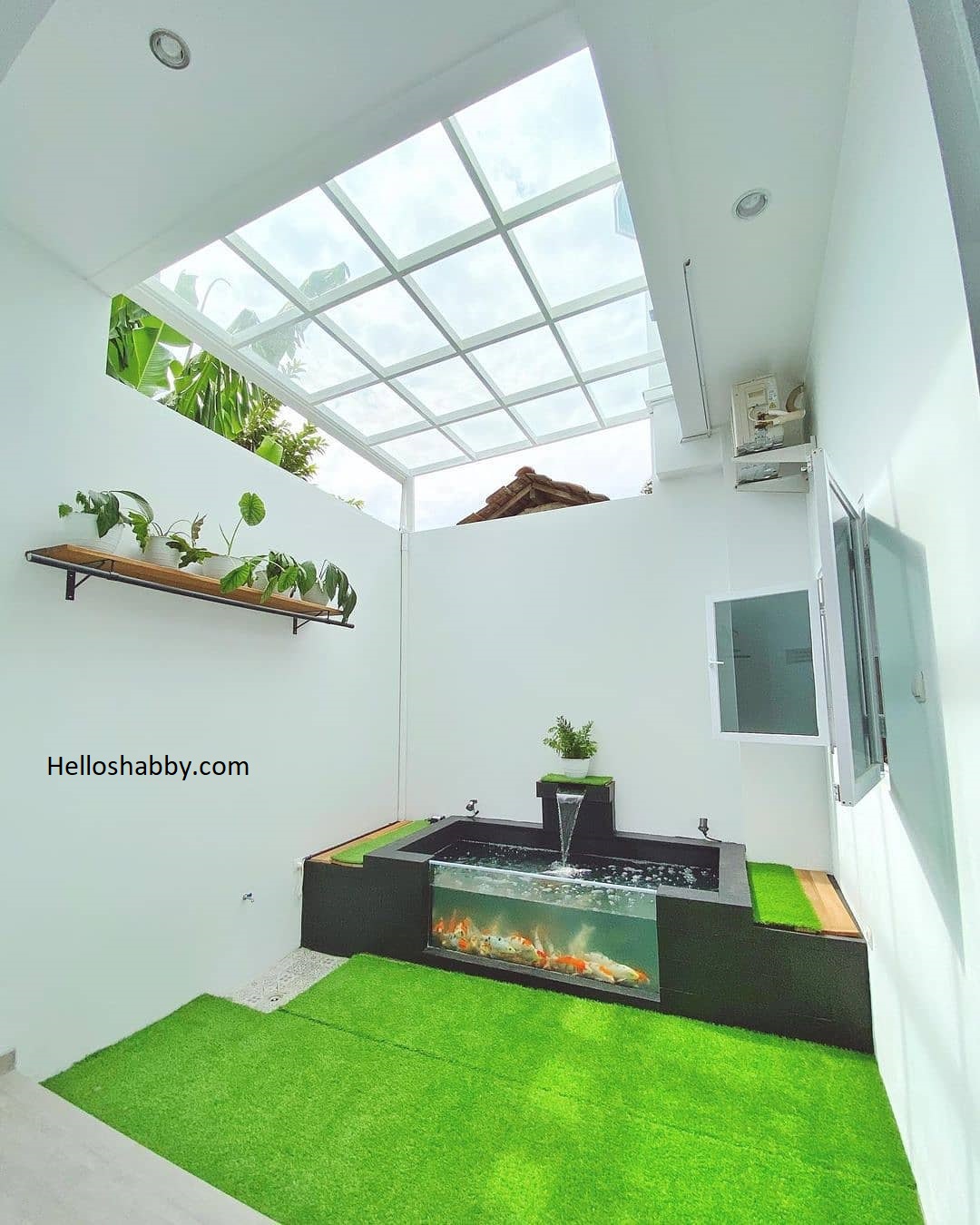 7 Desain Kolam Ikan Belakang Rumah HelloShabbycom Interior And Exterior Solutions