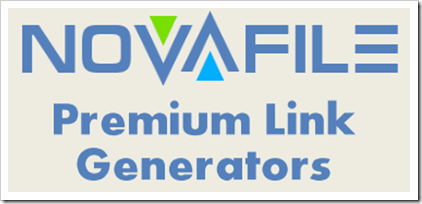 Novafile Premium Link Generators 