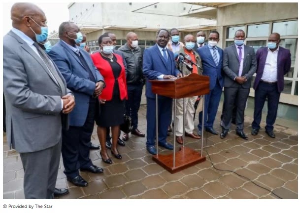 Raila to Raito: Don't take Kenya to war