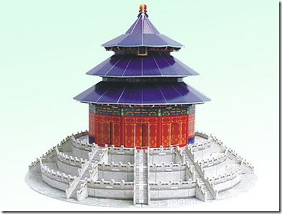 3D Puzzle Temple of Heaven 天壇 02