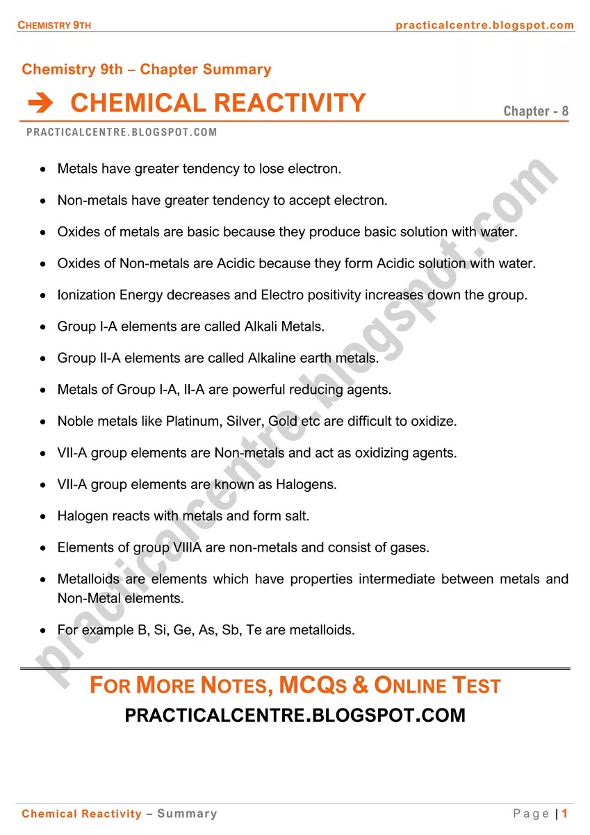 chemical-reactivity-chapter-summary-1