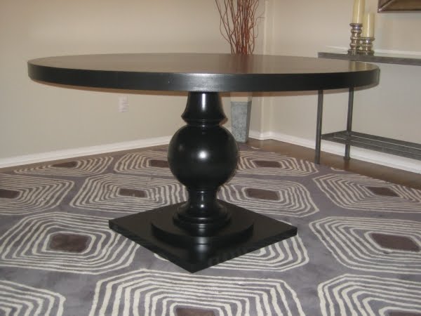 San Marcos" Custom Pedestal Table
